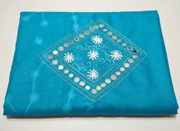 Exclusive Unstitched with Mirror & Embroidery Work