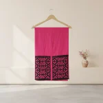 Magenta Geometric Handwoven Wall Hanging