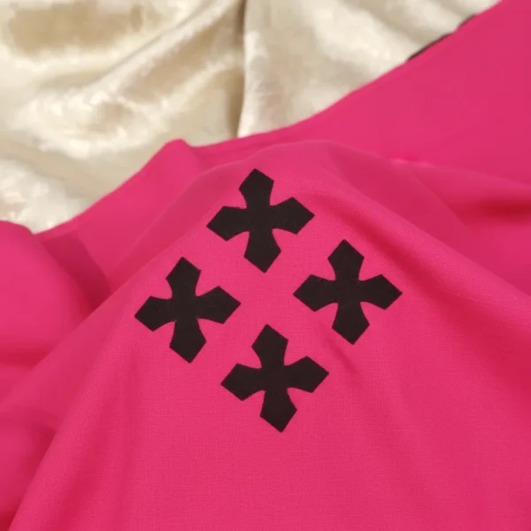 Magenta Geometric Handwoven Wall Hanging