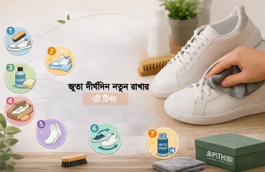 জুতা দীর্ঘদিন নতুন রাখার ৭টি সহজ টিপস (Shoes Care Guide)